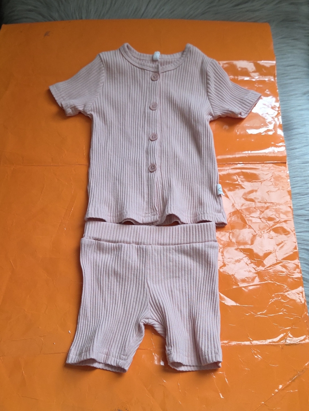 Nwot! Pouf Baby Ribbed Set